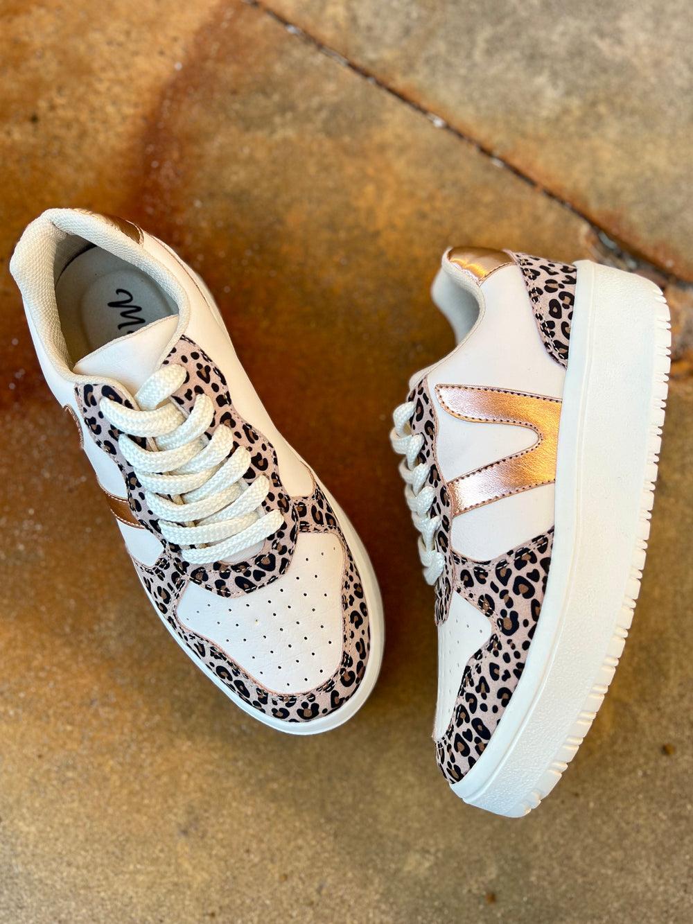 Ivy Nude Leopard Sneakers* Product Image