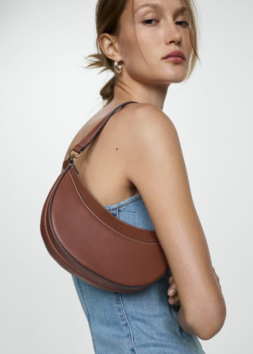 MANGO - Oval shoulder bag - One size - Women Product Image