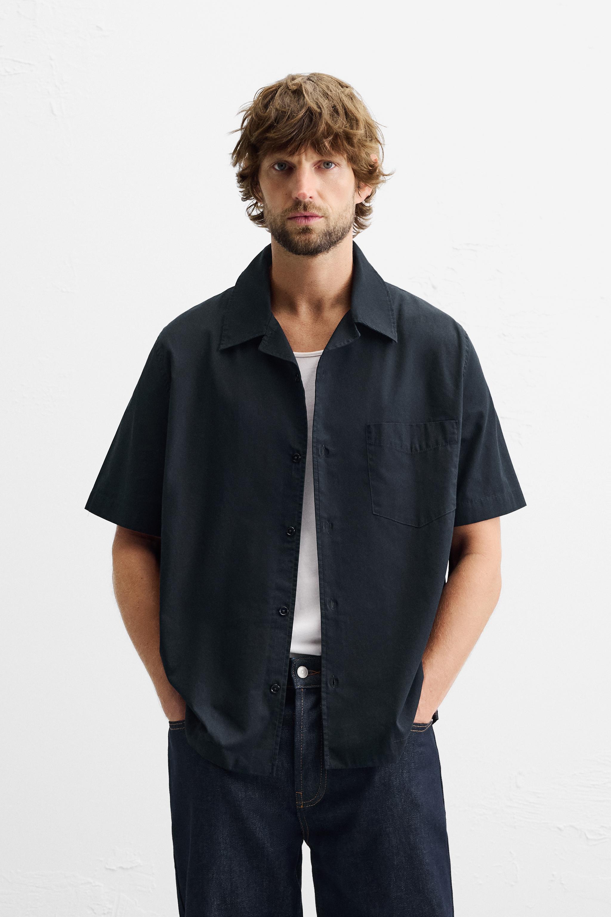 WASHED POPLIN SHIRT Product Image