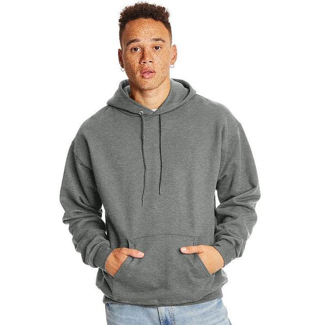 Hanes Ultimate Mens Heavyweight Fleece Hoodie Deep Royal 3XL Product Image