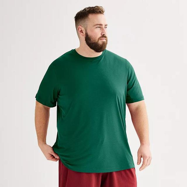 Big & Tall Tek Gear Dry Tek Tee, Mens Red Product Image