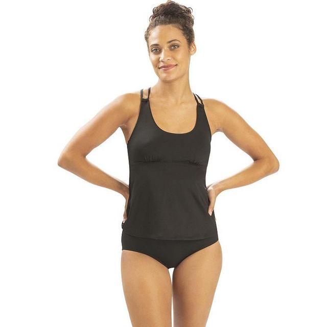 Womens Dolfin Double Strap Tankini Swim Top Product Image