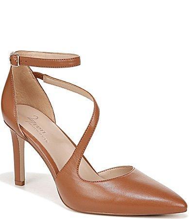 Naturalizer 27 EDIT Abilyn Leather Ankle Strap dOrsay Pumps Product Image