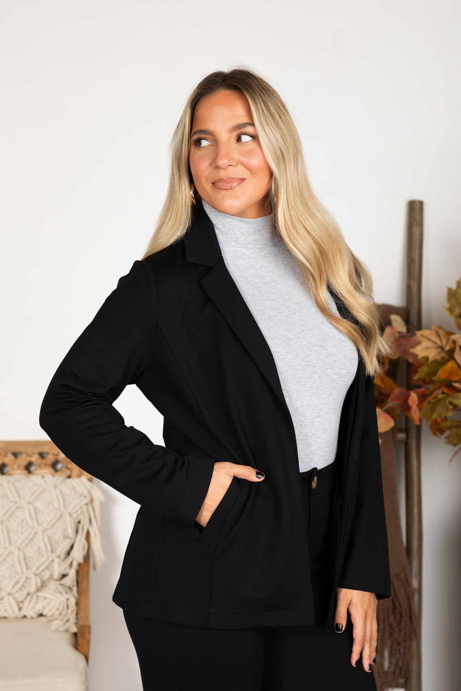 Easy Everyday Ponte Blazer Product Image