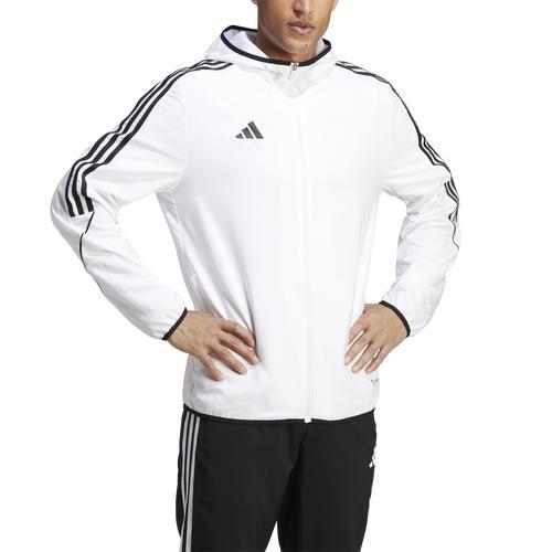 adidas Mens Tiro 23 L Windbreaker - White/Black Product Image