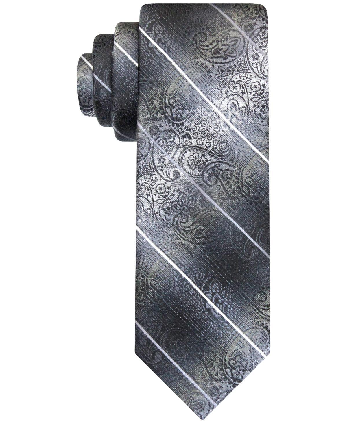 Van Heusen Mens Stripe Paisley Tie Product Image