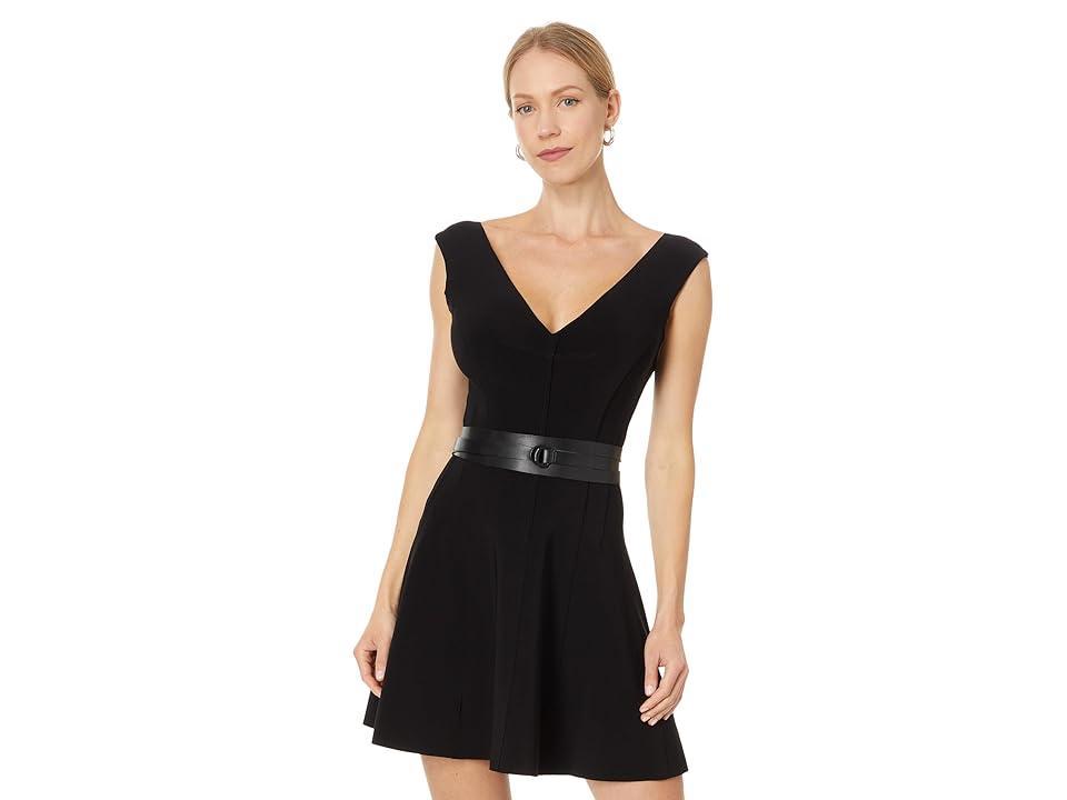 Norma Kamali Grace Mini Dress Women's Clothing Product Image