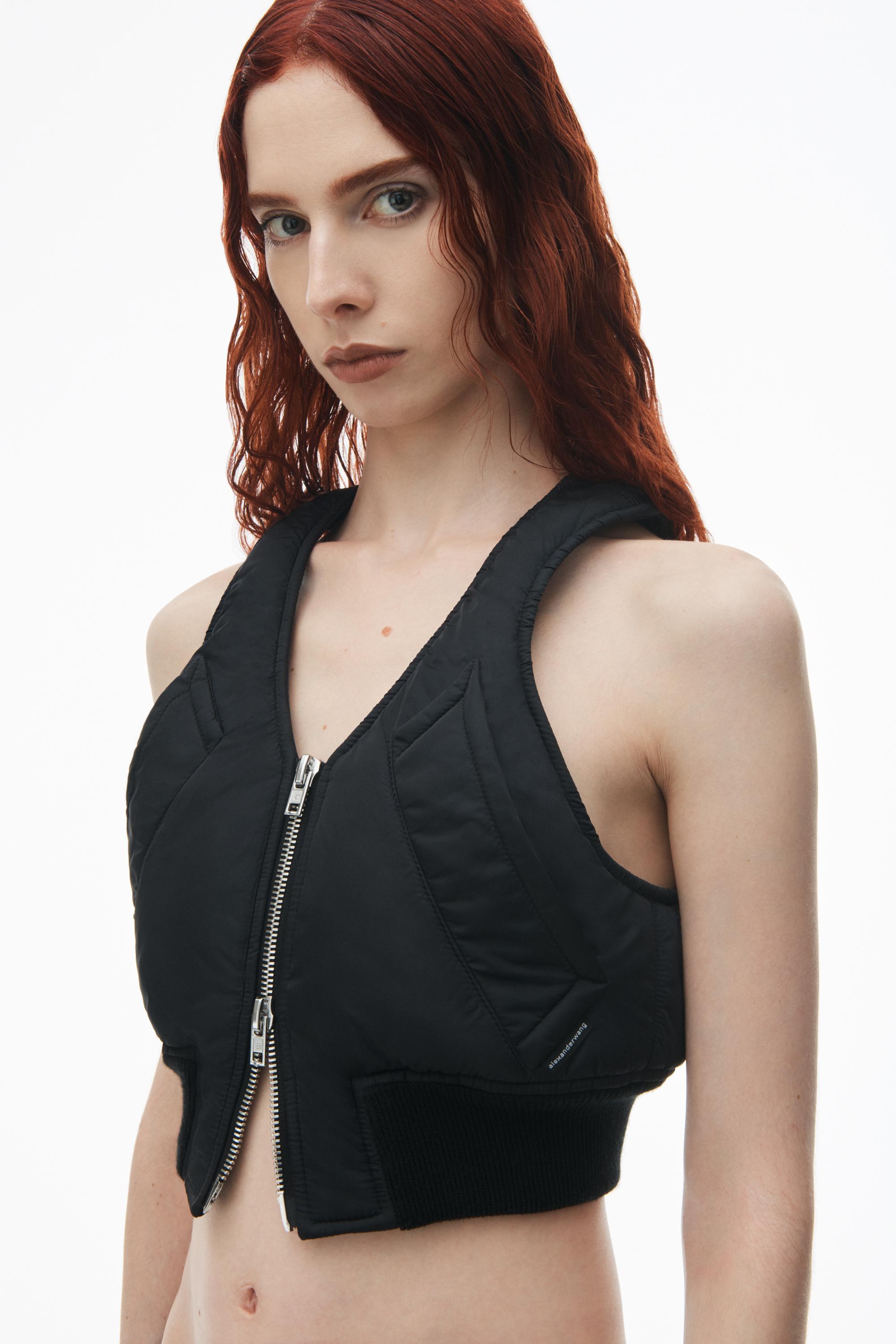 Hybrid Bomber Zip-up Vest Product Image