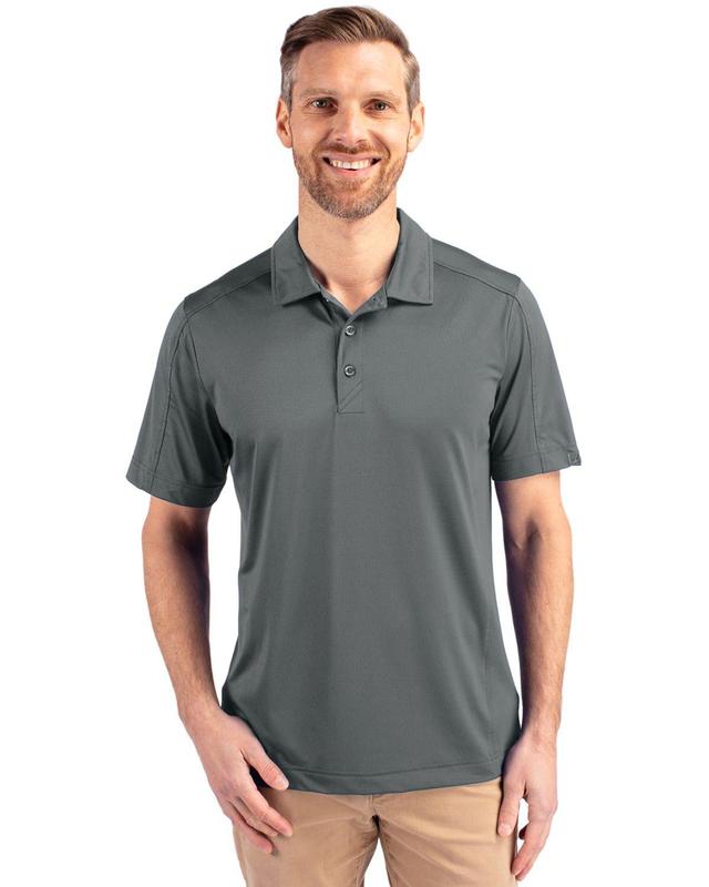 Cutter & Buck Mens Prospect Textured Stretch Polo Shirt Product Image