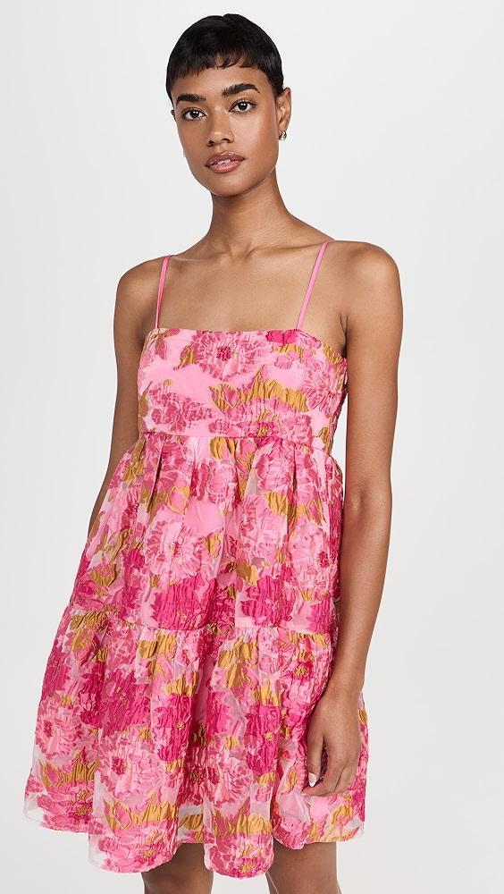 endless rose Organza Floral Mini Dress | Shopbop Product Image