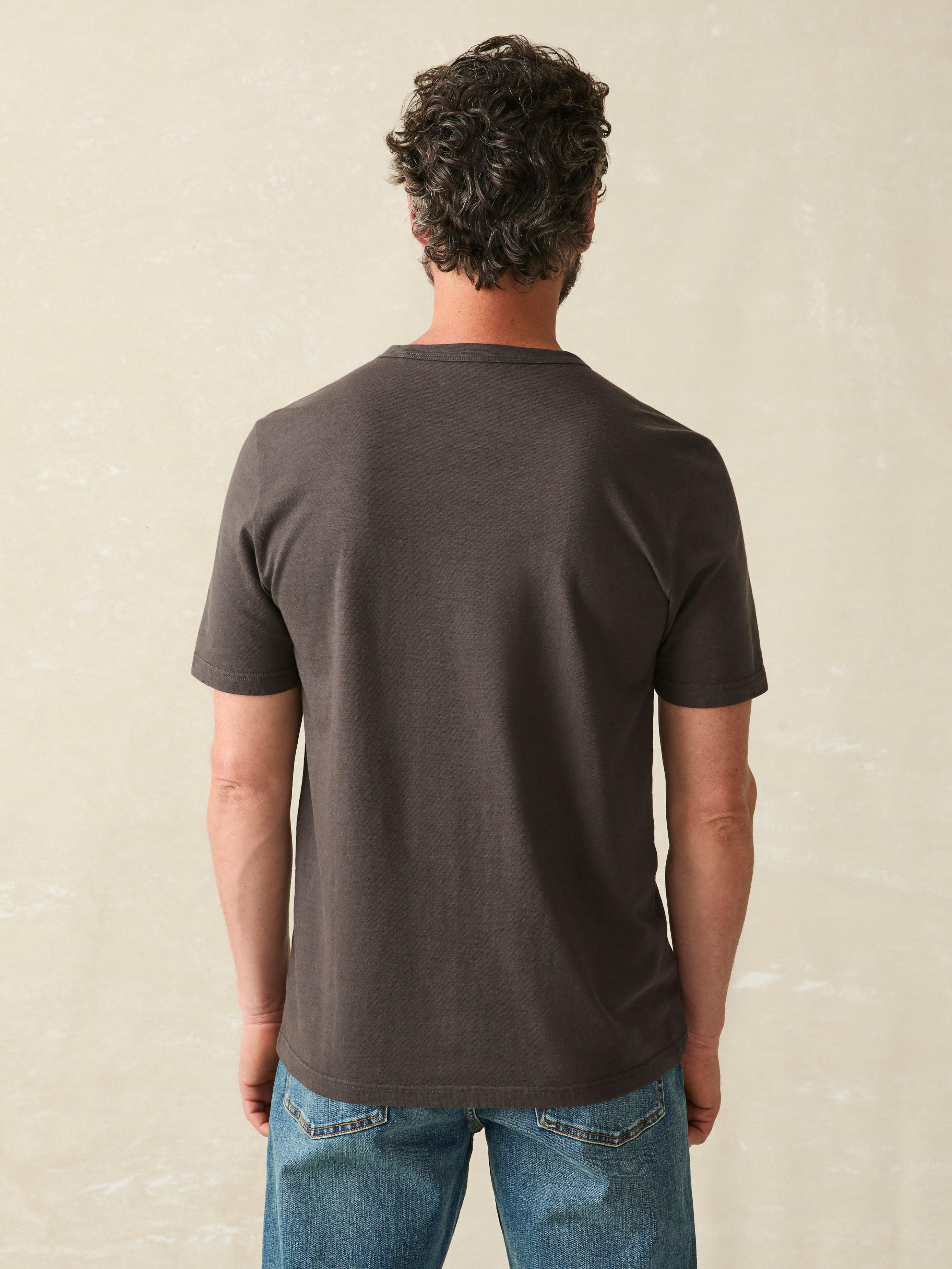 Sunwashed Tee - Washed Black Male Product Image