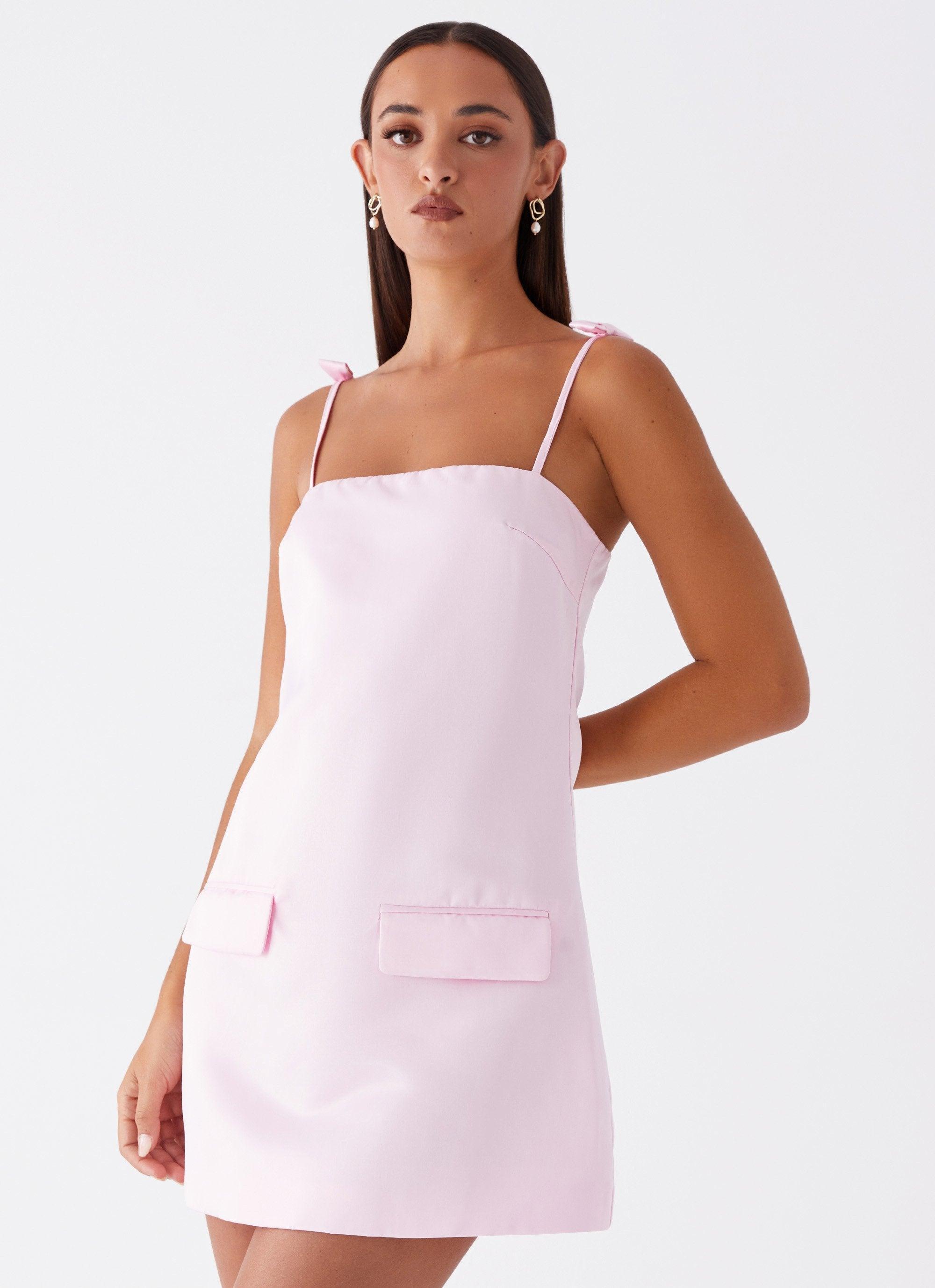 Sweet Sunday Mini Dress - Pink Product Image