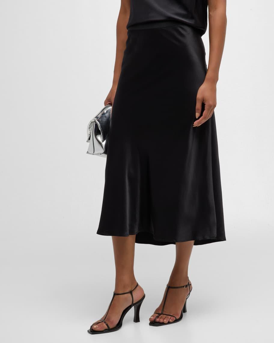 Anya Satin Midi Skirt  product image