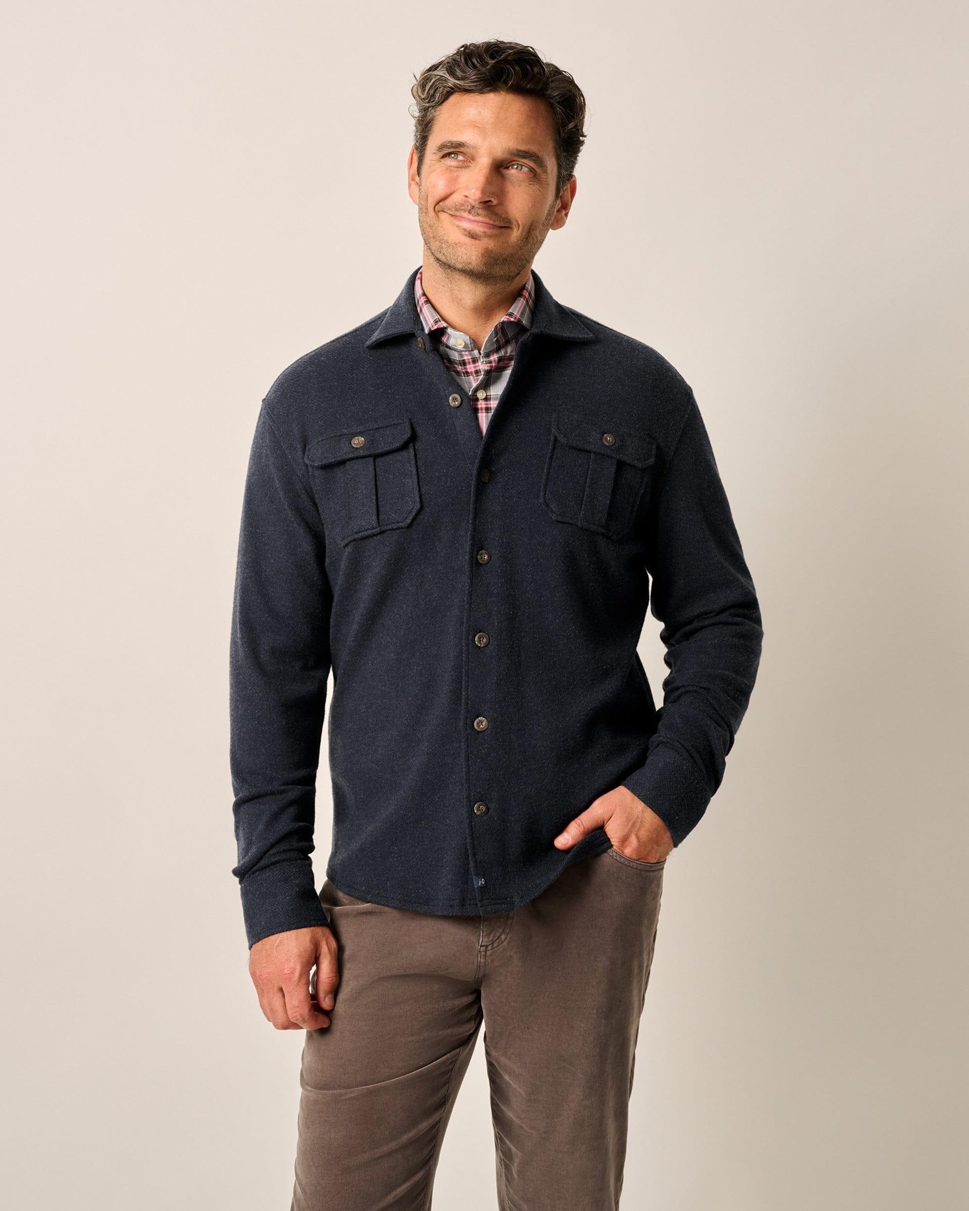 Briggs Stretch Flannel Lodge Shirt Male Product Image