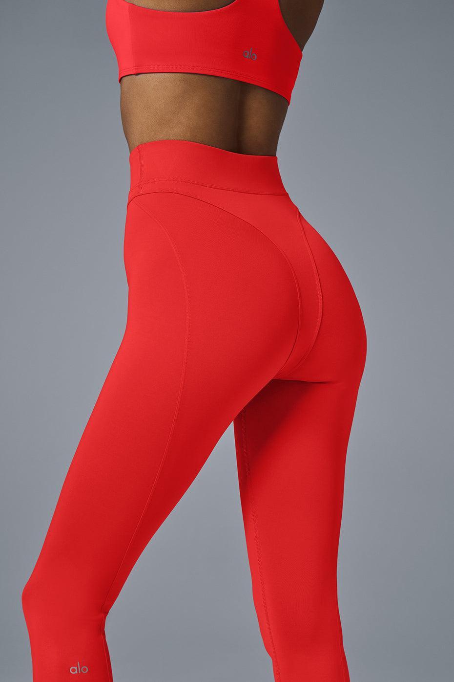 Airlift Extreme High-Waist Emphasize Legging - Red Hot Summer Female Product Image