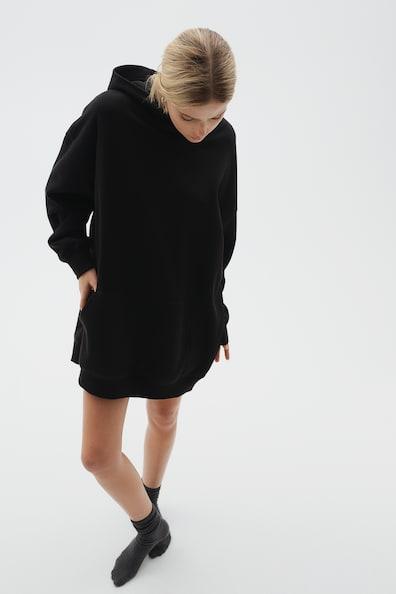 Hooded Cotton Dress Product Image