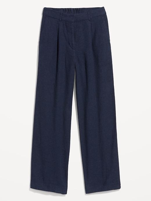 Extra High-Waisted Wide-Leg Taylor Pants Product Image