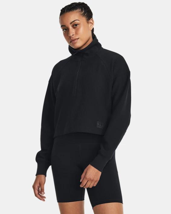 Women's UA Ottoman Fleece ¼ Zip Product Image