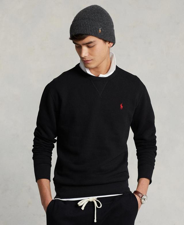 Polo Ralph Lauren Fleece Sweatshirt in Cruise Navy - Blue. Size M (also in L, S, XL, XXL). Product Image