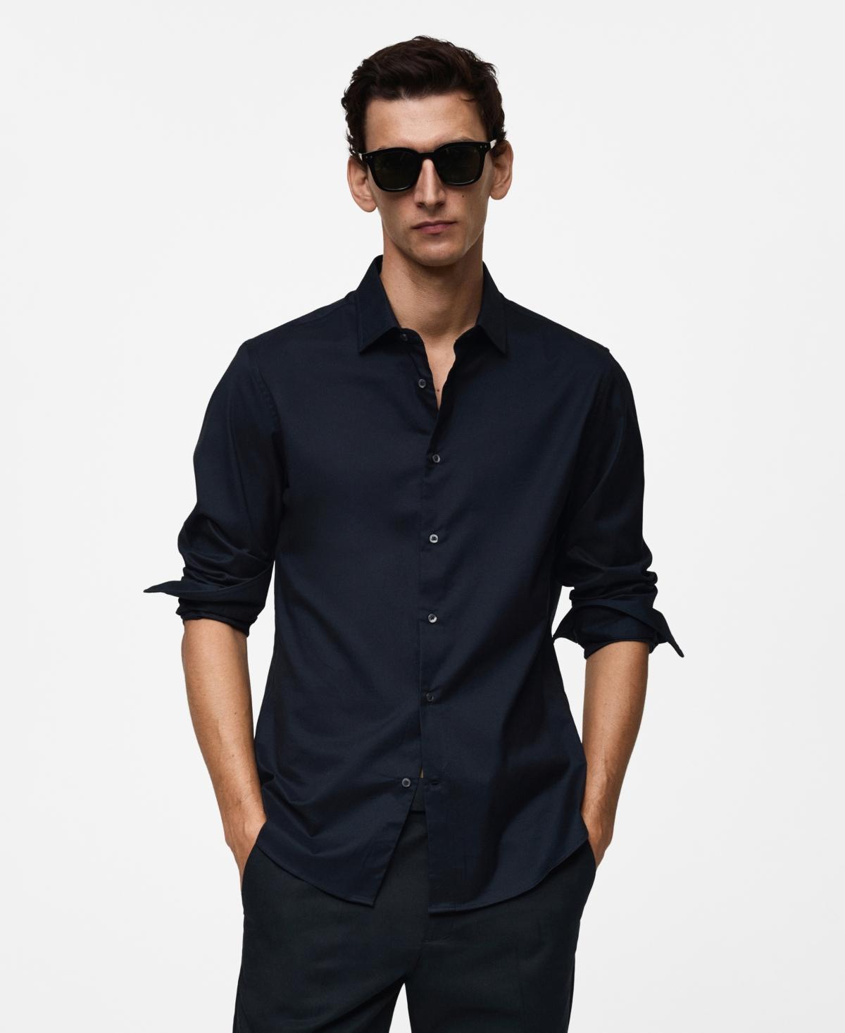 Mango Mens Cotton Shirt Product Image