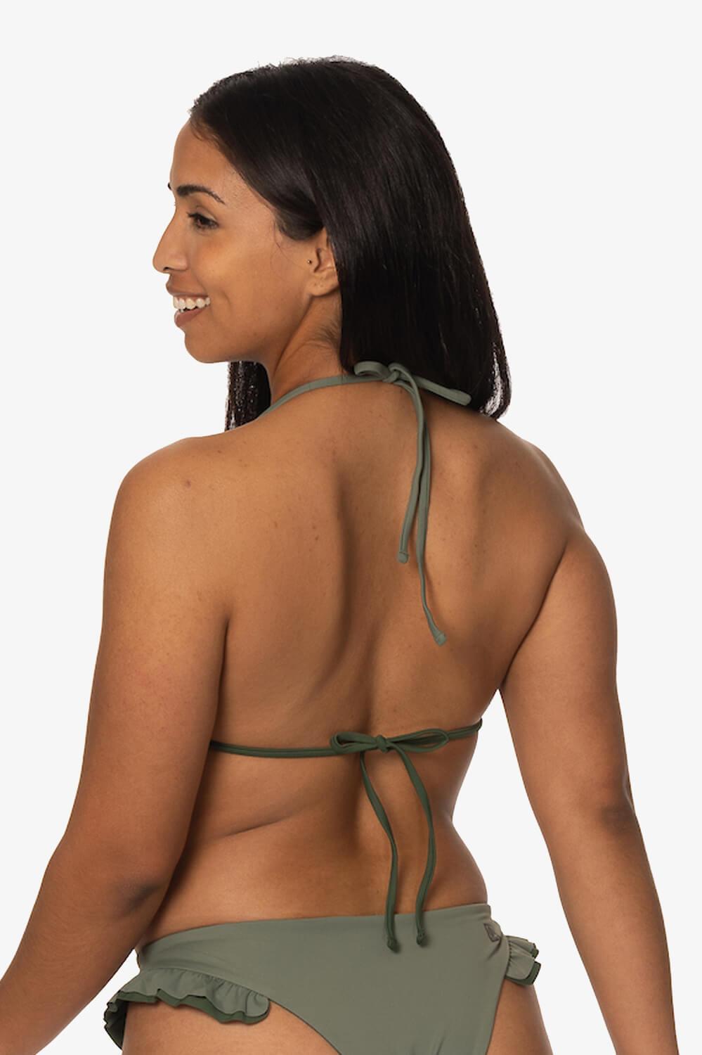 Pavones Bikini Top - Eucalyptus Female Product Image