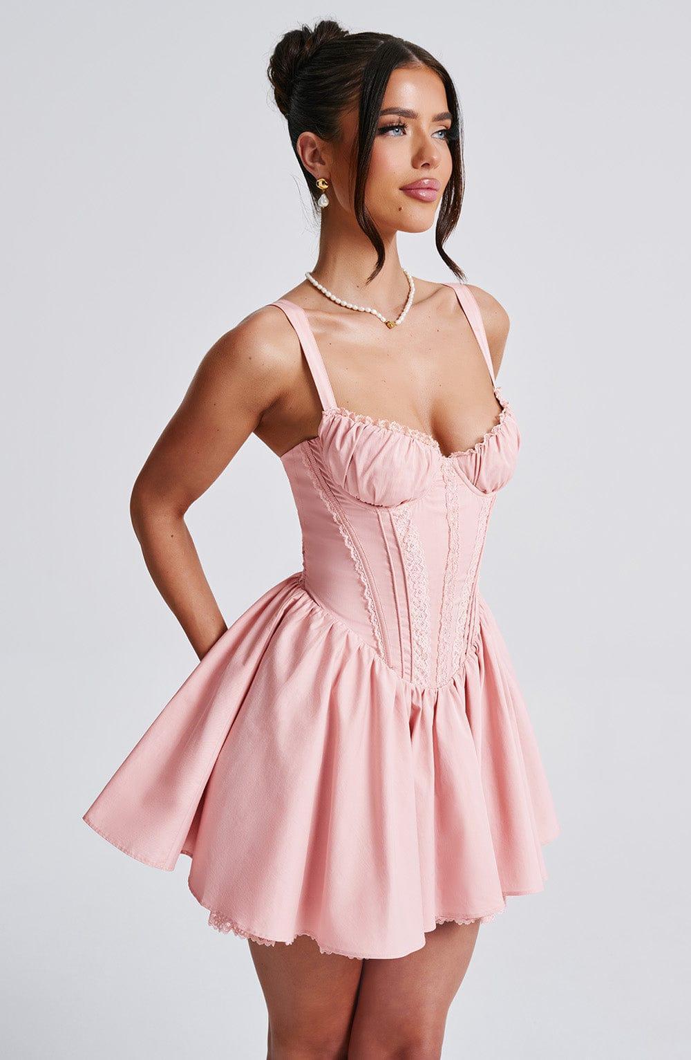 Josie Mini Dress - Blush Product Image