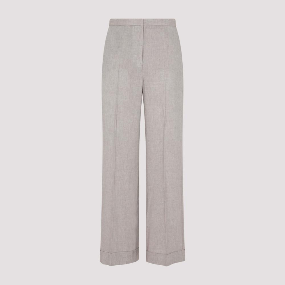 Grey Wide Legtrousers Product Image