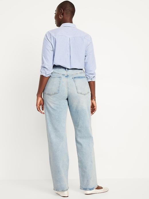 Curvy High-Waisted OG Loose Jeans Product Image