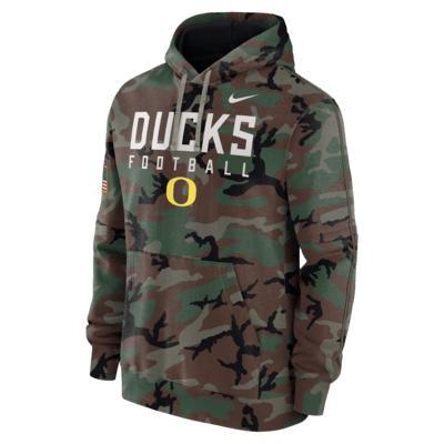 Oregon Ducks Military Appreciation Club Men’s Nike College Pullover Hoodie Product Image