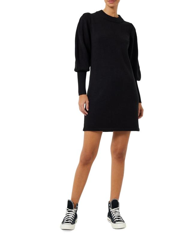 French Connection Womens Babysoft Balloon-Sleeve Jumper Dress Product Image