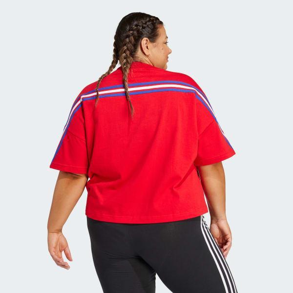 Future Icons 3-Stripes Tee (Plus Size) Product Image