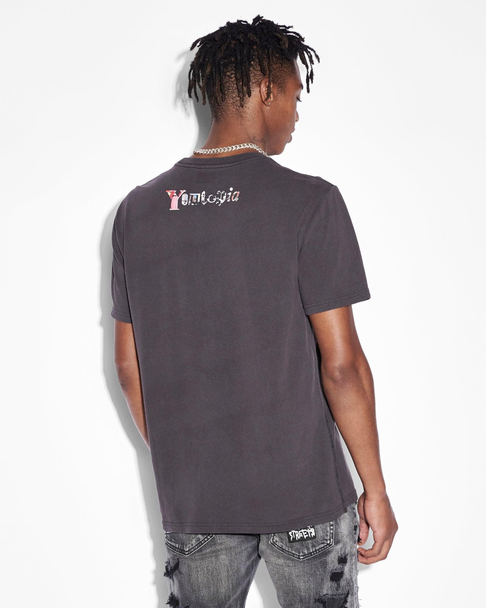 KULTURE KASH SS TEE FADED BLACK Male Product Image