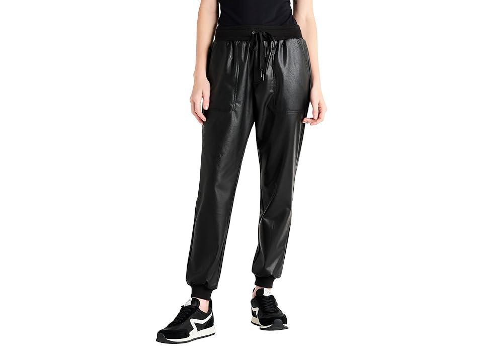 Splendid Faux Leather Joggers Product Image