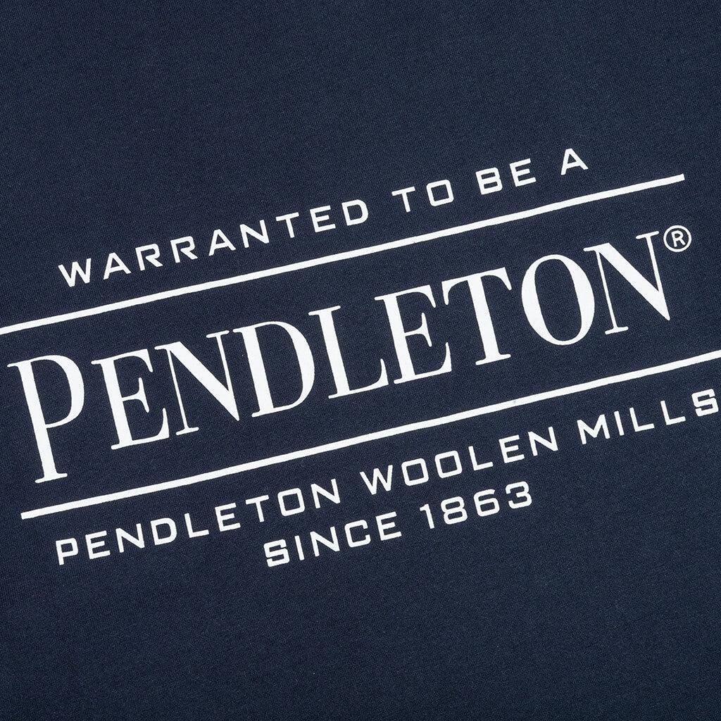 Pendleton .CN .CO L/S Tee - Navy Male Product Image