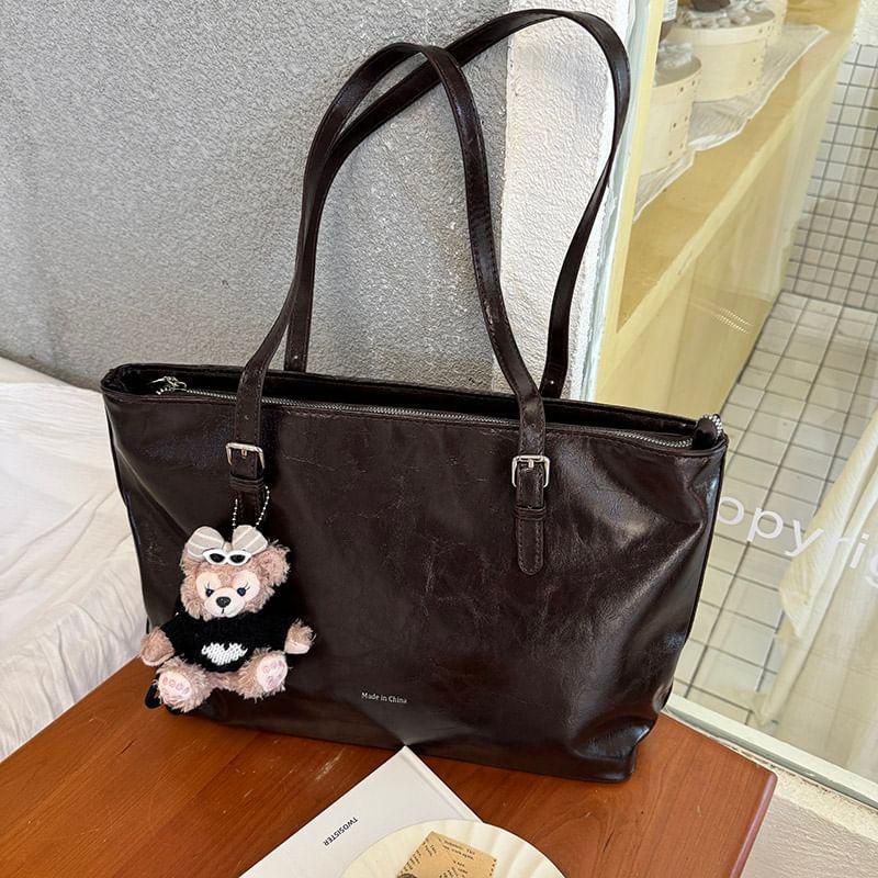 Faux Leather Tote Bag product image