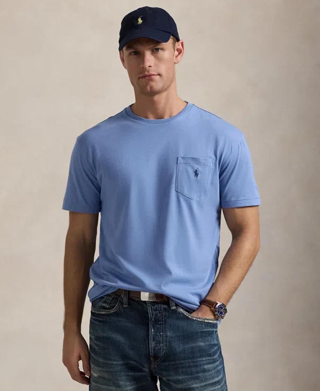 Polo Ralph Lauren Mens Classic-Fit Pocket T-Shirt Product Image