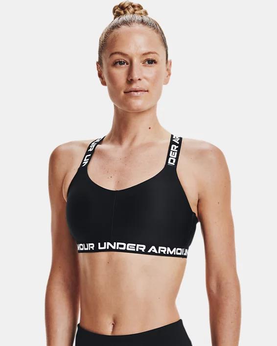 Women's UA Crossback Strappy Low Sports Bra Product Image