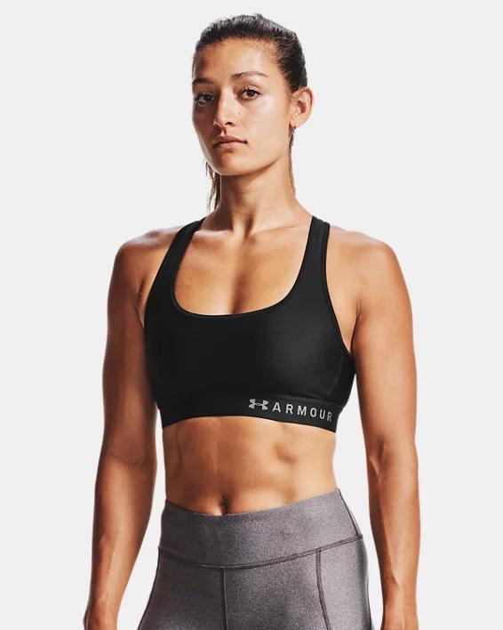 Women's Armour® Mid Crossback Sports Bra Product Image