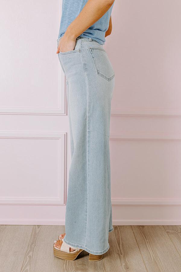 The Elliot High Waist Wide Leg Jean Product Image