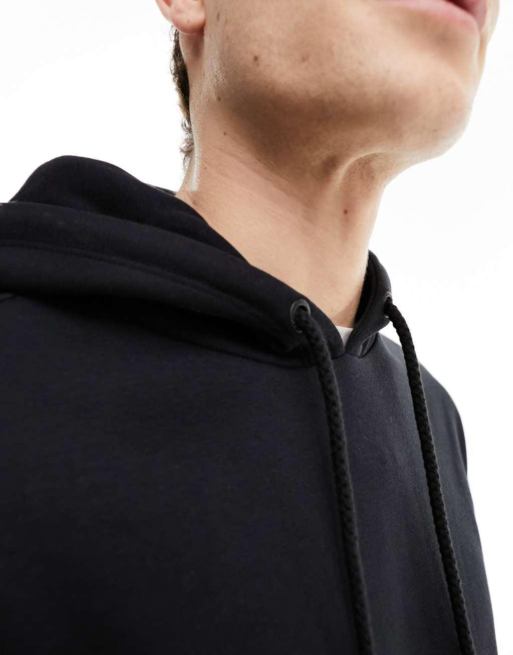 COLLUSION hoodie in black Product Image