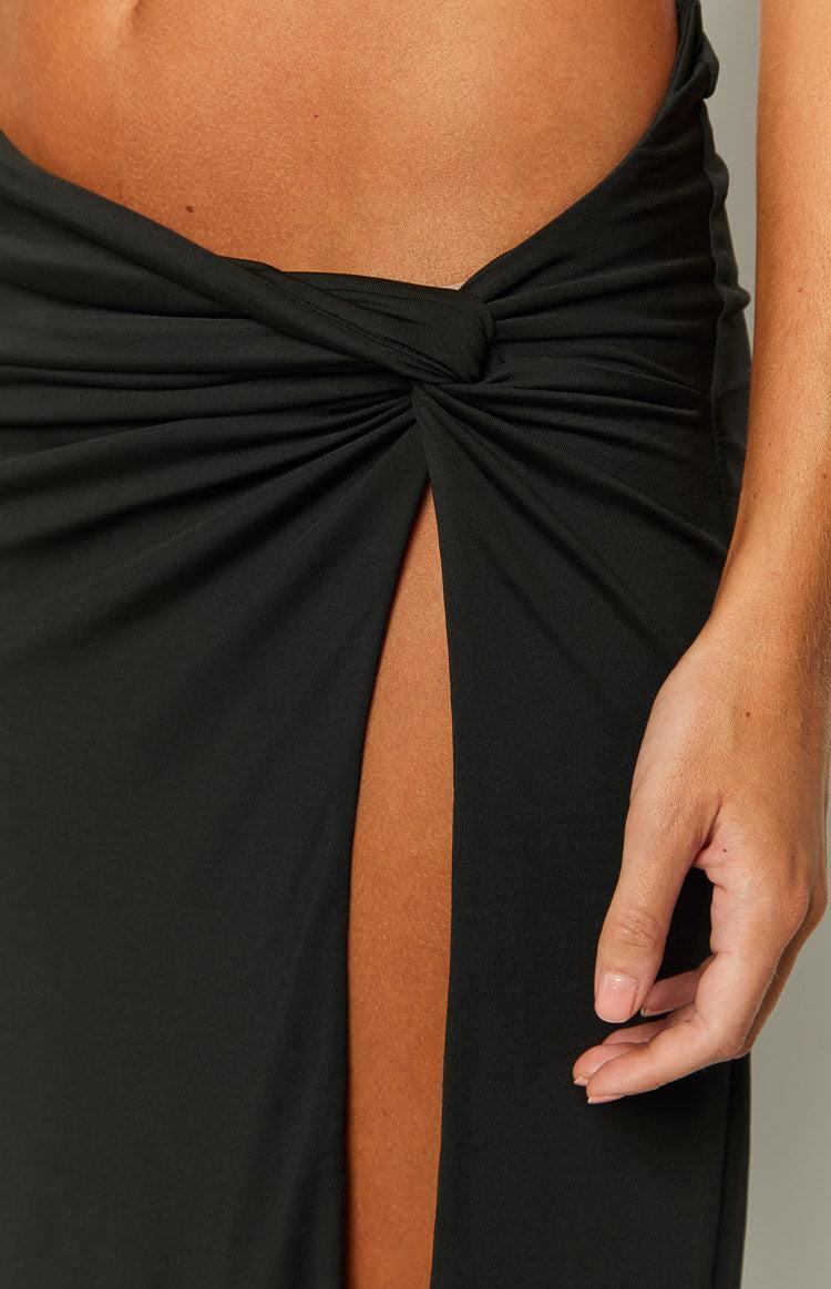 Jolee Black Maxi Skirt Product Image