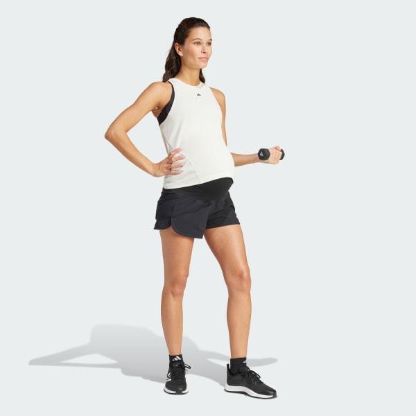 Pacer Woven Stretch Training Maternity Shorts Product Image