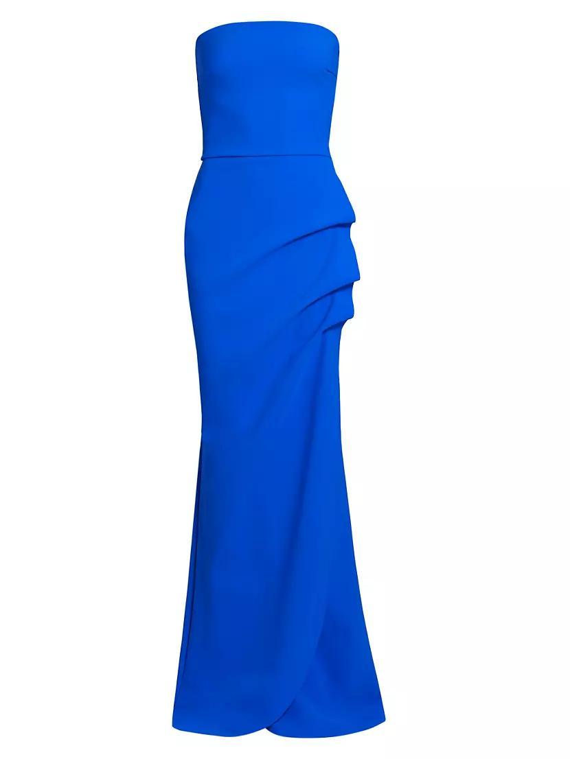 Womens Clotilde Strapless Column Gown Product Image