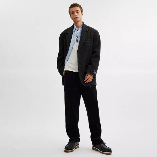 Relaxed Wool Blazer Product Image