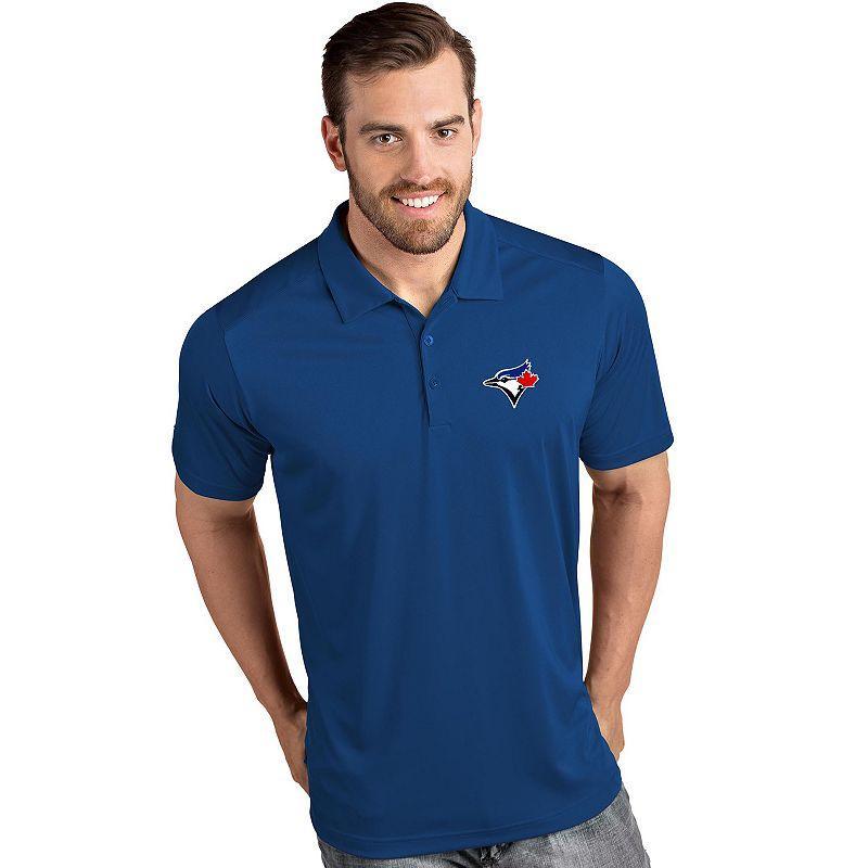 Antigua Mens Black New York Mets Tribute Polo Product Image