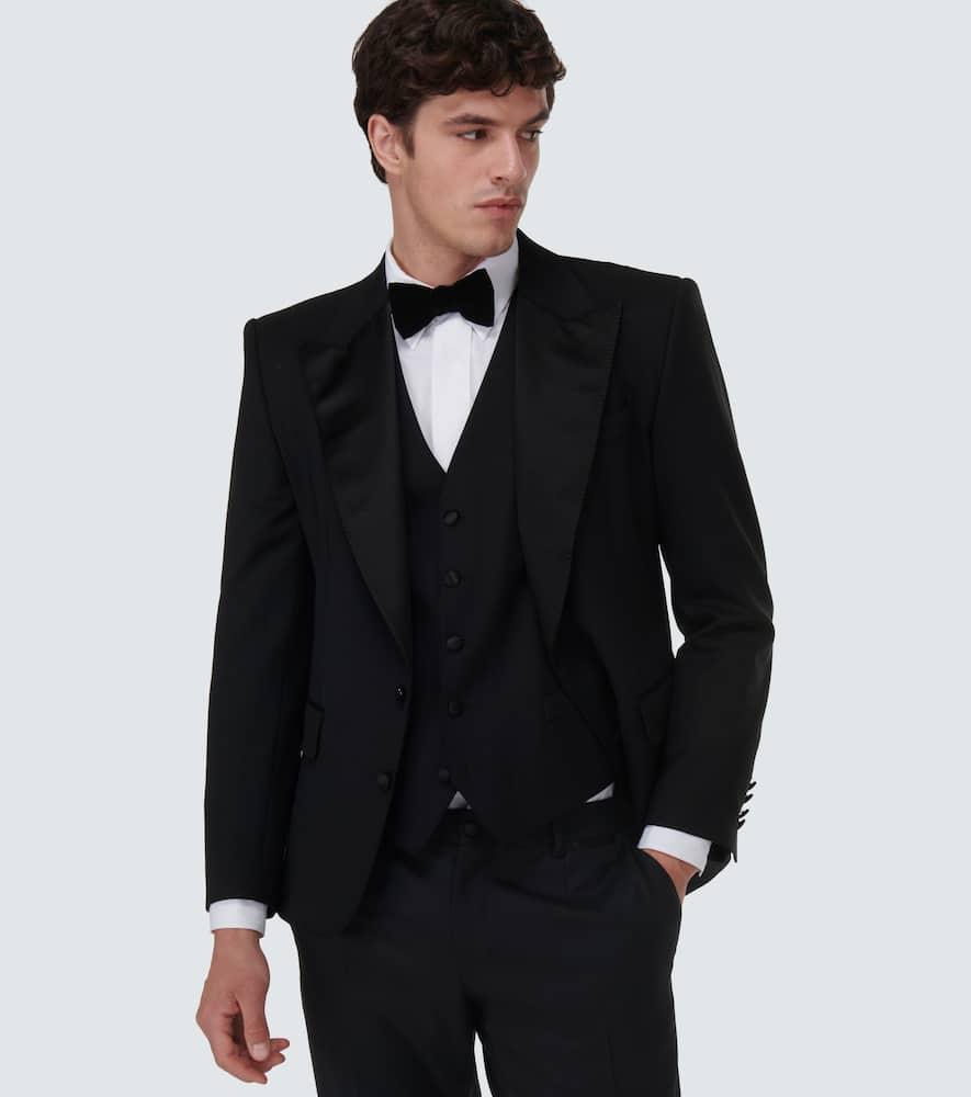 Wool-blend Suit In Black Product Image