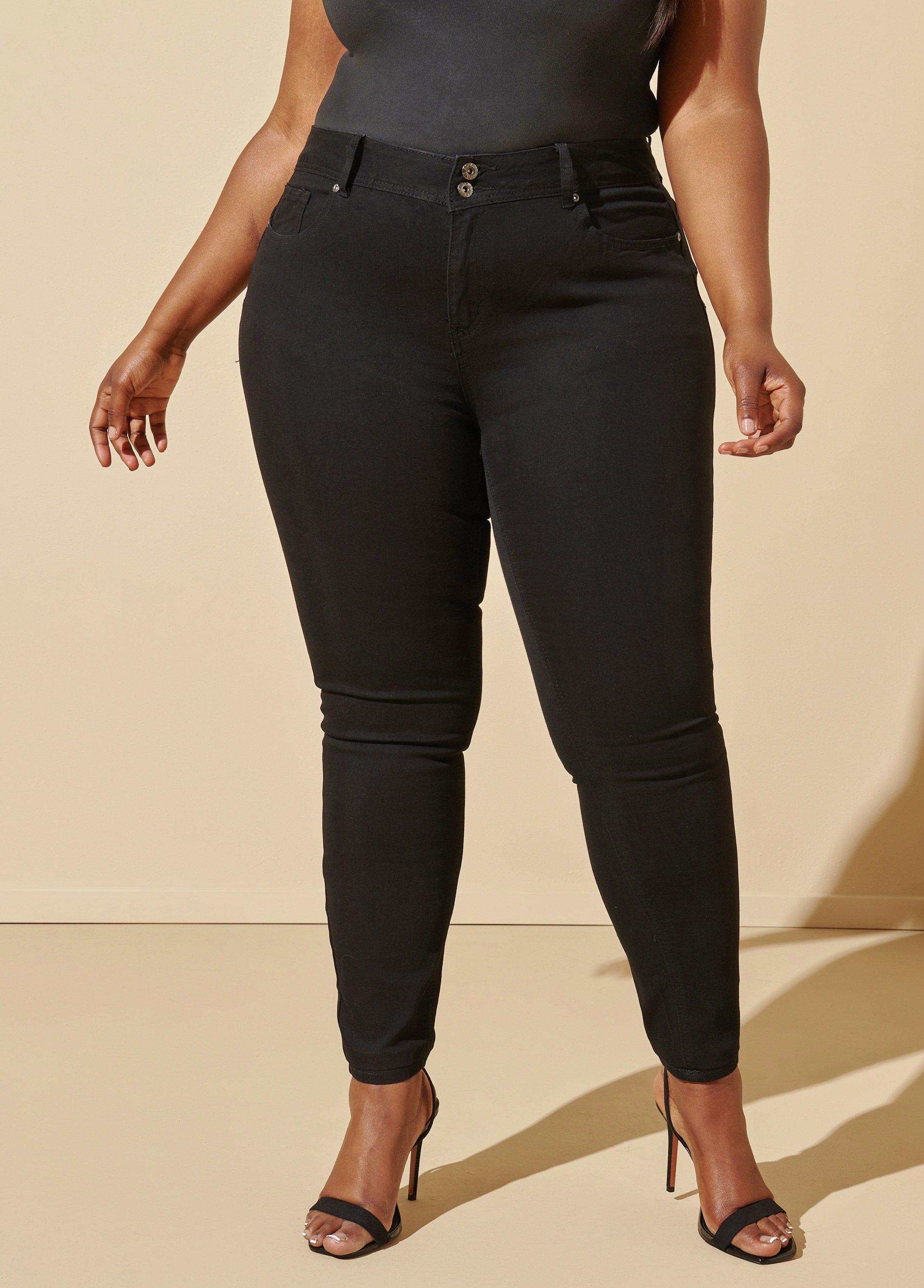 Fearless Black Skinny Jeans Product Image