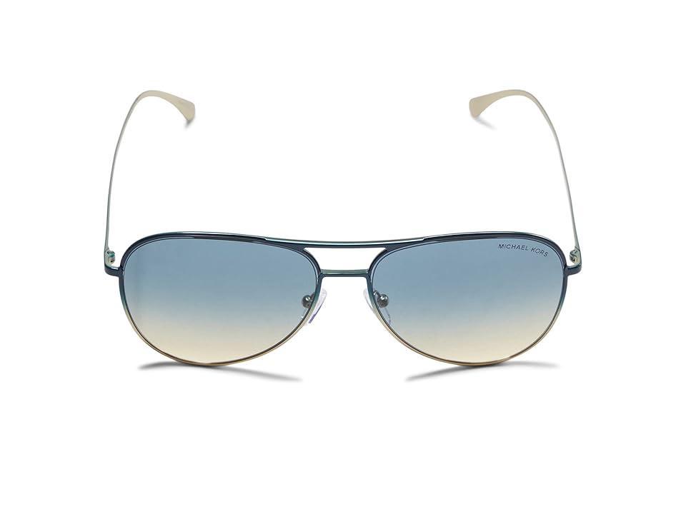 Michael Kors MK1089 Kona (Pool Light Gold Gradient/Pool Sunshine Gradient) Fashion Sunglasses Product Image