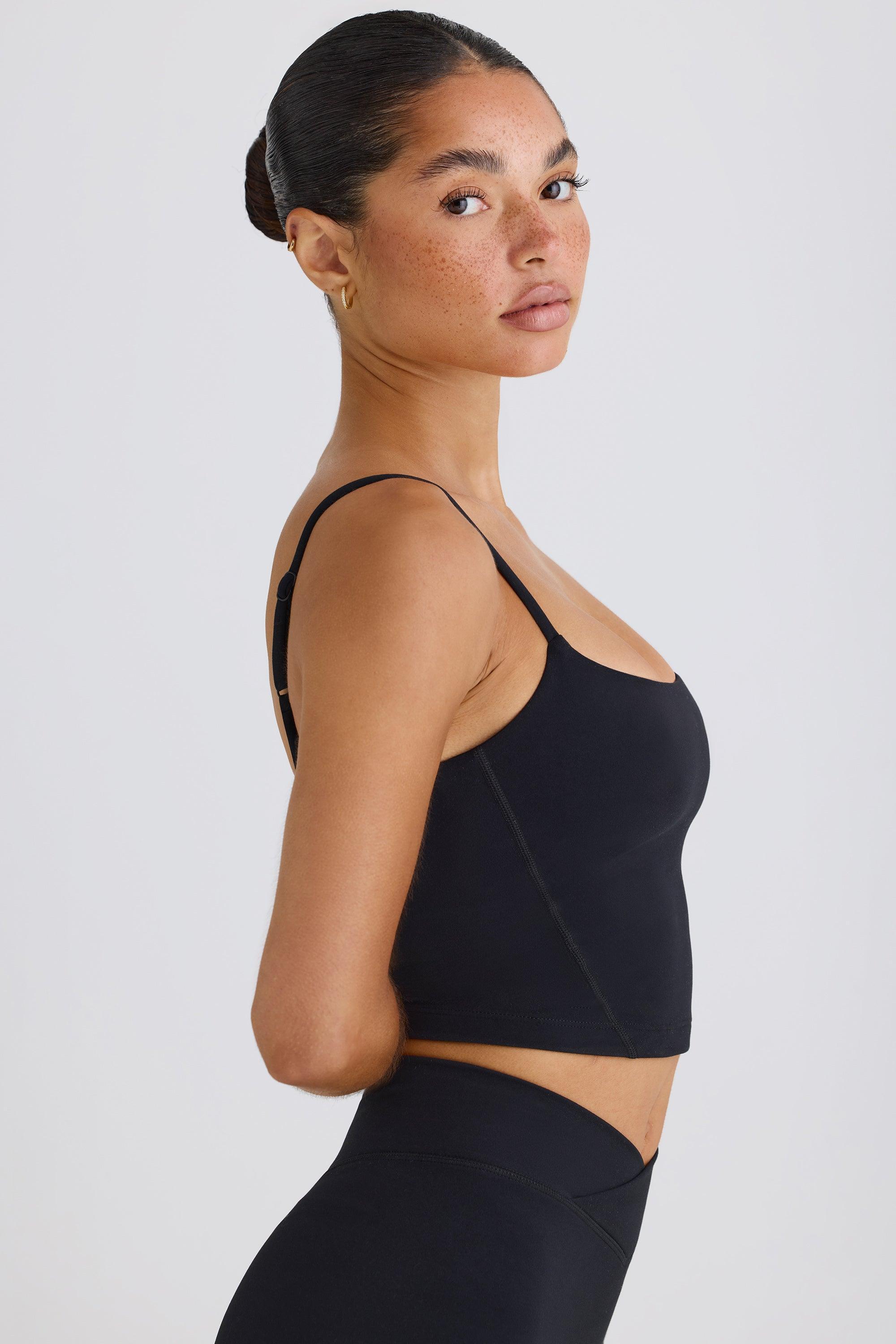 Soft Active Tank Top in Black Product Image