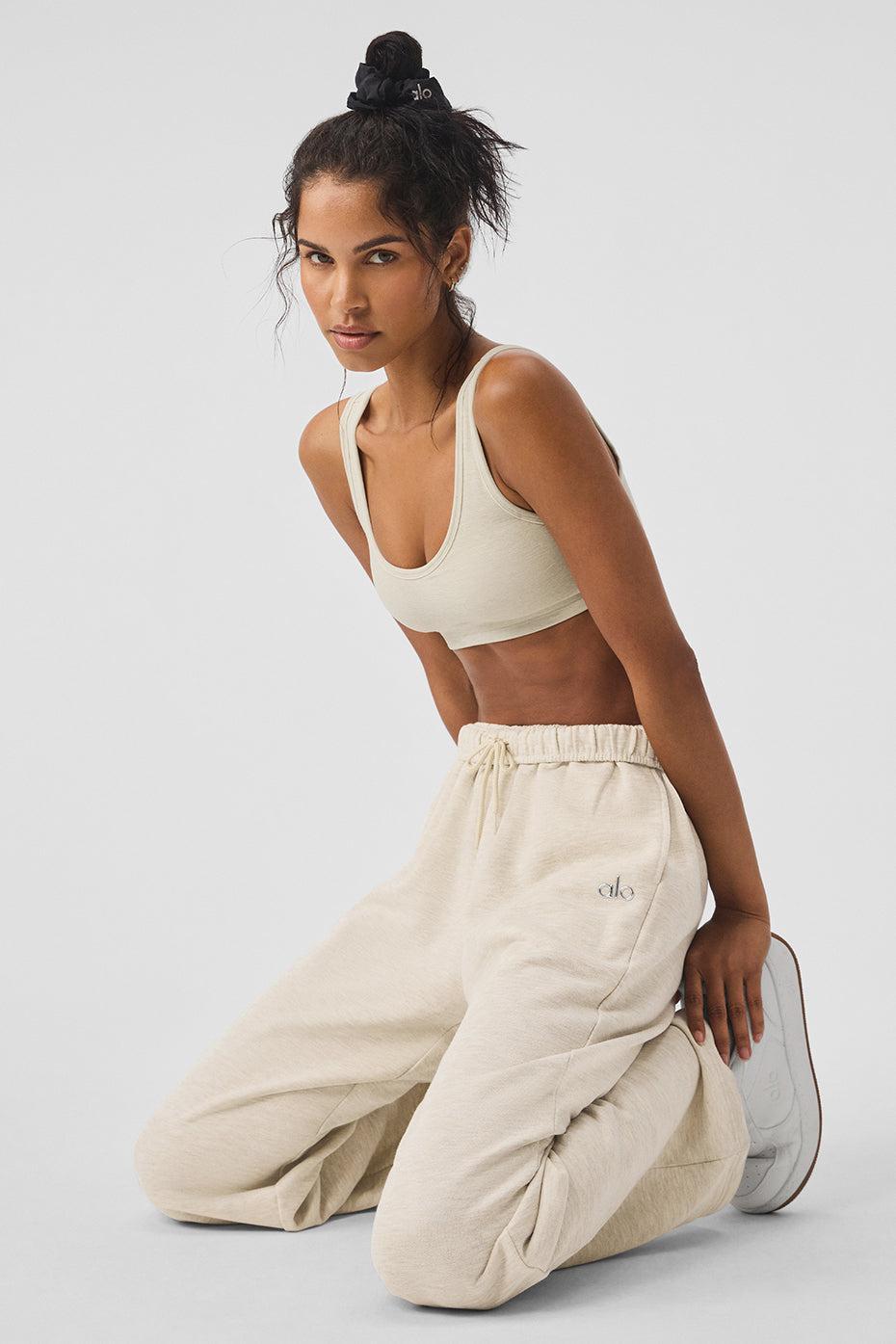 Accolade Straight Leg Sweatpant - Oatmeal Heather Female Product Image